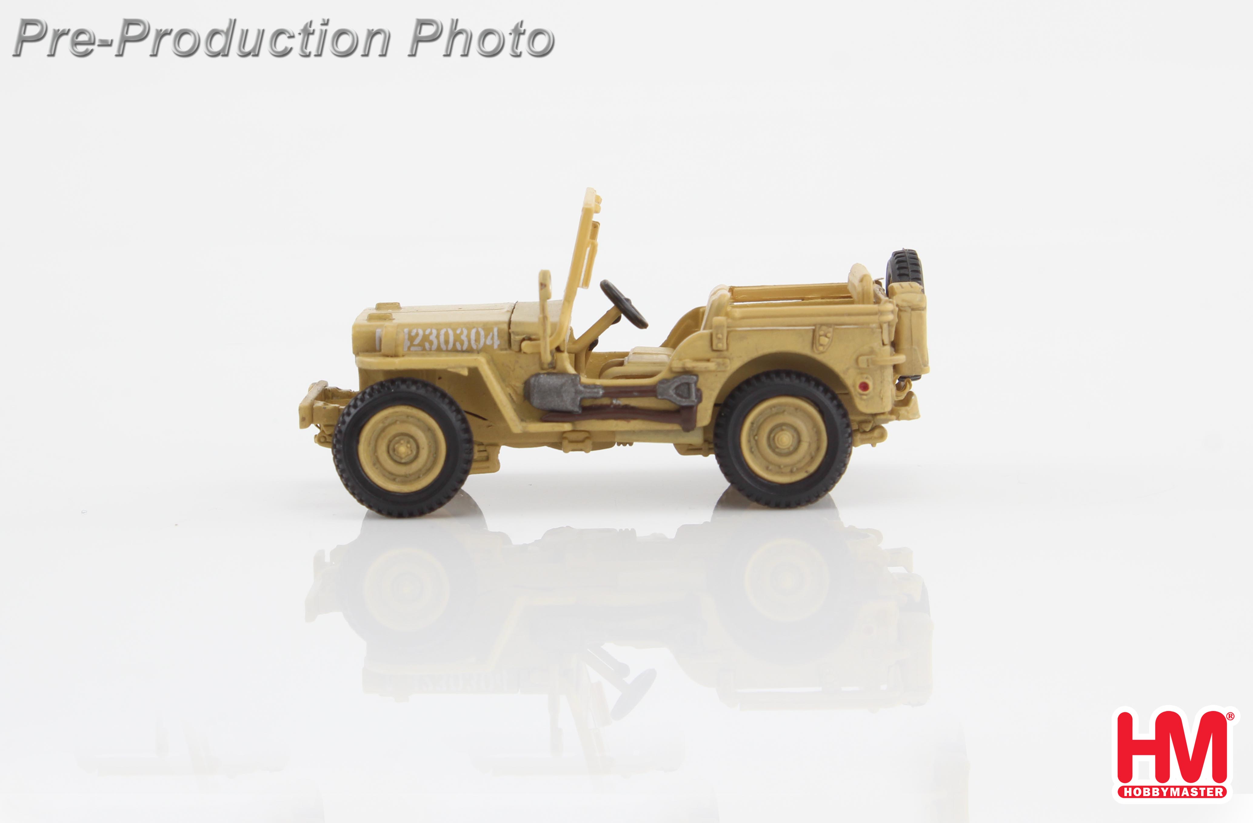 U.S. 1/4 ton Military Vehicle British 8th Army, 1943 